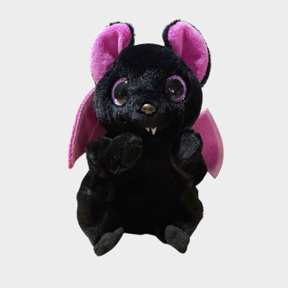 Ty Beanie Boos BATISTE the Halloween Bat 6" Stuffed Animal Toy Halloween